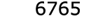  6765