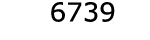  6739