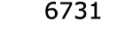  6731