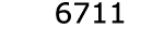  6711
