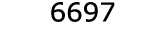  6697