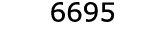  6695
