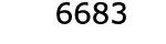  6683