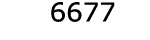  6677