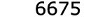  6675