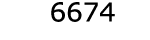  6674