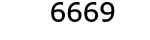  6669