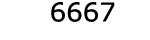  6667