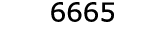  6665