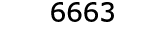  6663