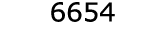  6654