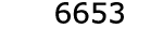  6653