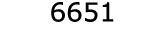 6651