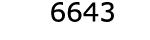 6643