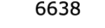  6638