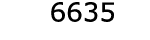  6635