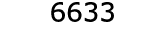  6633