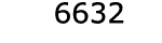  6632