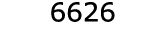  6626