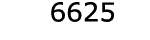  6625