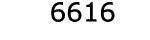  6616