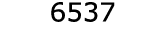  6537