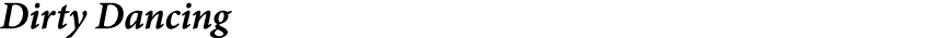 Dirty Dancing