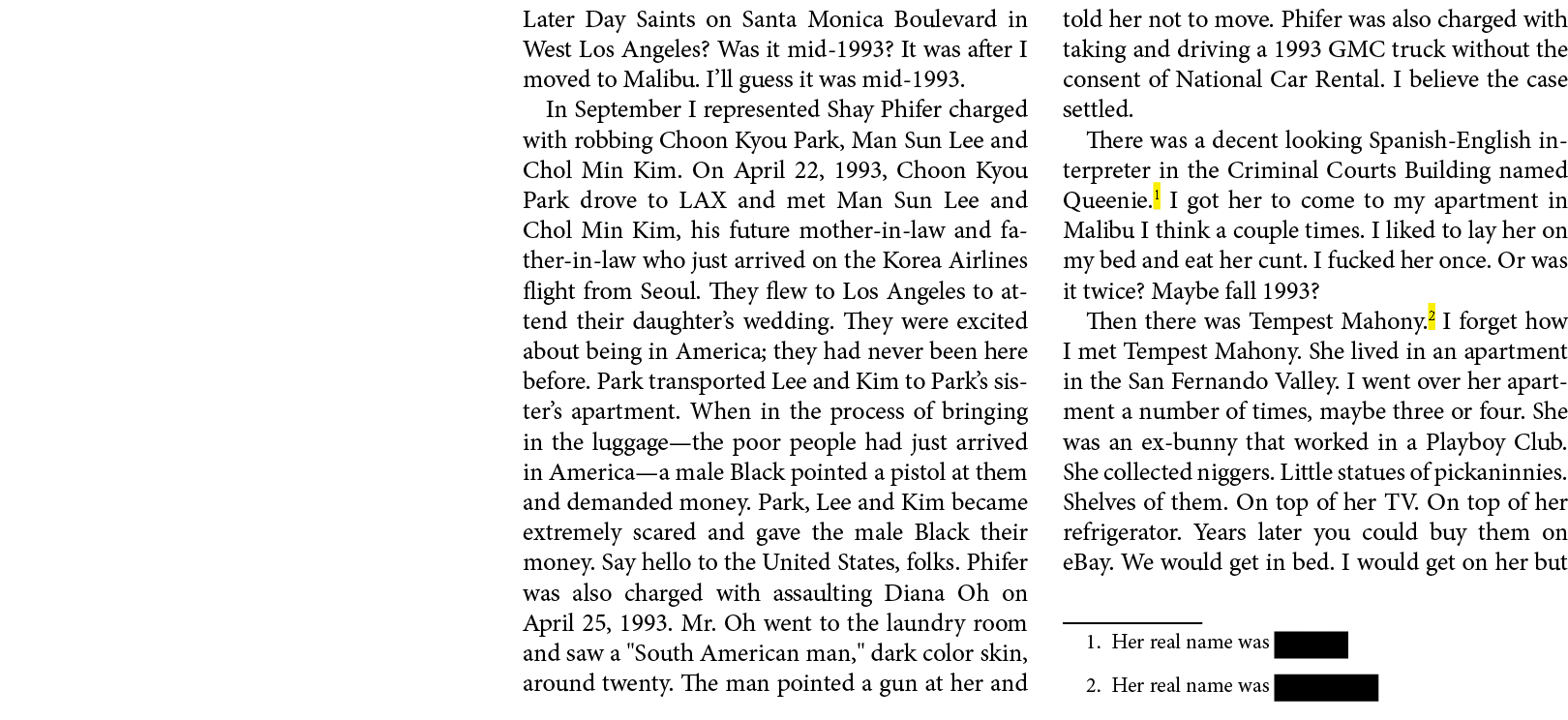 Later Day Saints on Santa Monica Boulevard in West Los Angeles? Was it mid 1993? It was after I moved to ﻿Malibu. I’l...