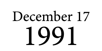 December 17 1991
