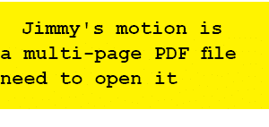 Jimmy's motion is a multi-page PDF file need to open it
