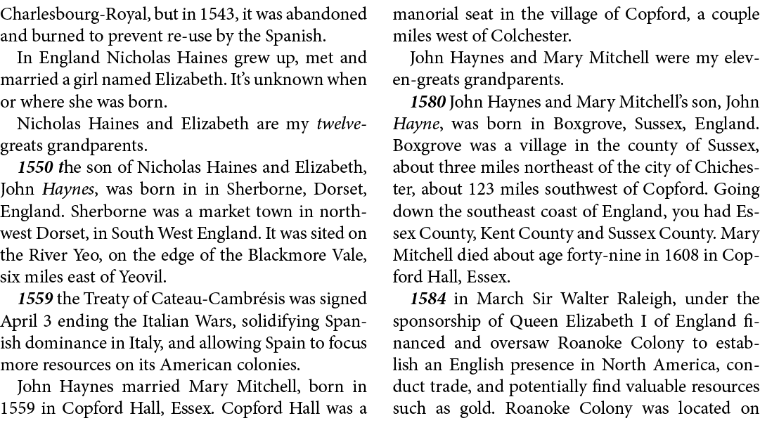 Charlesbourg Royal, but in 1543, it was abandoned and burned to prevent re use by the Spanish. In England ﻿Nicholas H...