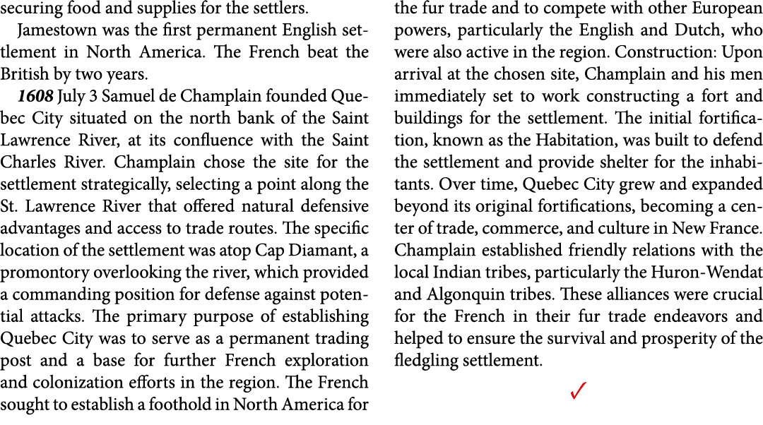 securing food and supplies for the settlers. Jamestown was the first permanent English settlement in North America. T...