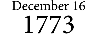 December 16 1773