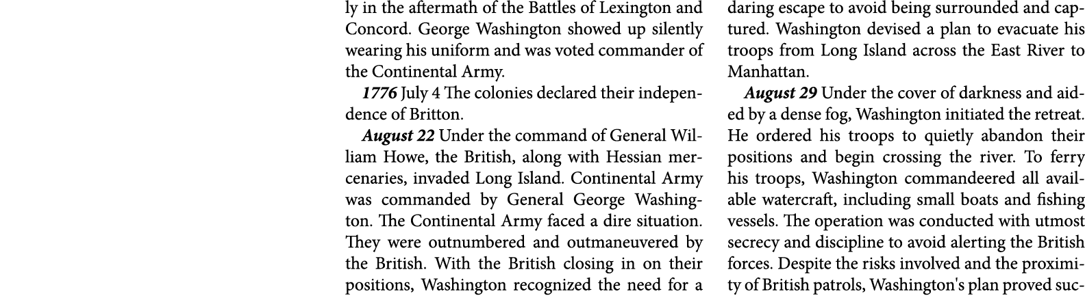 ly in the aftermath of the Battles of ﻿Lexington and ﻿Concord. ﻿George Washington showed up silently wearing his unif...