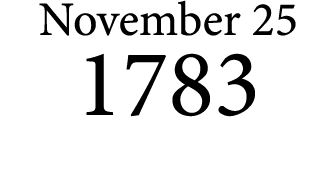 November 25 1783