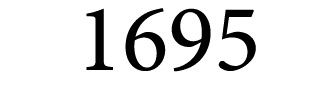 1695