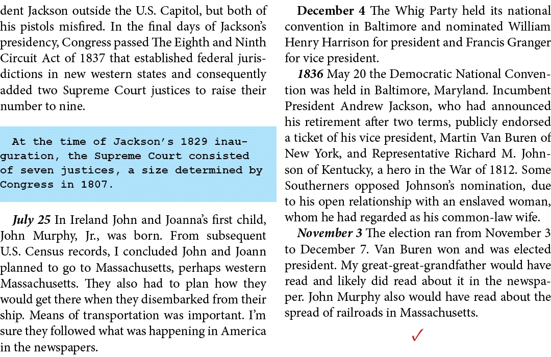 dent Jackson outside the U.S. Capitol, but both of his pistols misfired. In the final days of Jackson’s presidency, C...