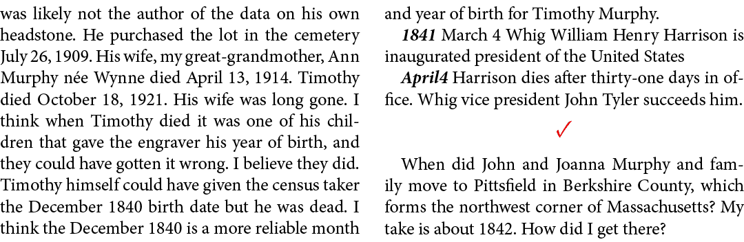 was likely not the author of the data on his own headstone. He purchased the lot in the cemetery July 26, 1909. His w...