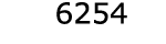  6254