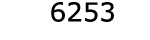  6253