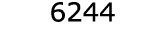  6244
