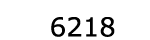  6218