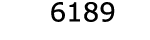  6189