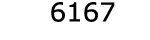  6167