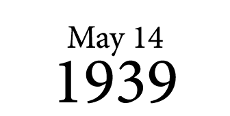 May 14 1939