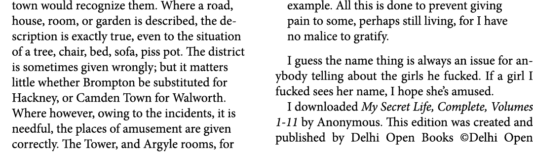 town would recognize them. Where a road, house, room, or garden is described, the description is exactly true, even t...
