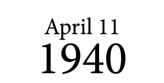 April 11 1940