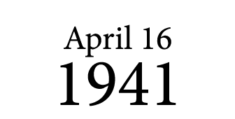 April 16 1941