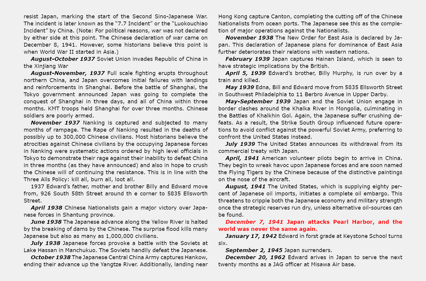 resist ﻿Japan, marking the start of the Second Sino-Japanese War. The incident is later known as the “7.7 Incident” o...