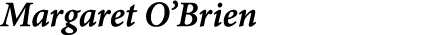 Margaret O’Brien